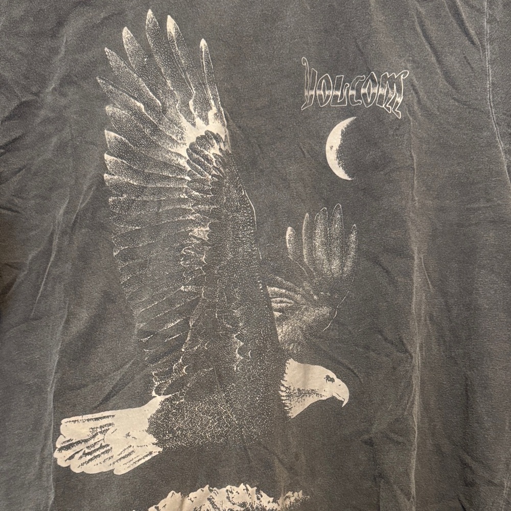 Distressed Black Graphic Shirt